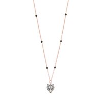 Collana Maman et Sophie Donna in Argento Spinello PDYANIN - PDYANIN